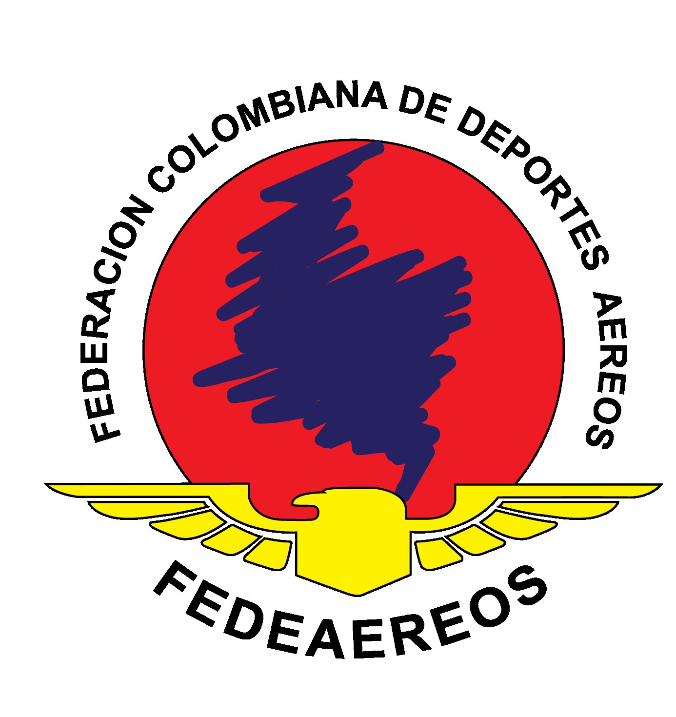 Logo Federación Colombiana de Deportes Aéreos